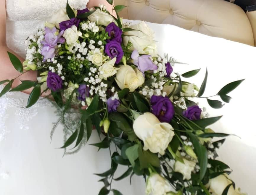 Wedding Flowers Liverpool, Merseyside, Bridal Florist,  Booker Flowers and Gifts, Booker Weddings | Hannah and Darryn Buller